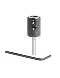 Amana Herramienta Vástago 47643 6 mm x 10 mm Interior Dia. Broca para tacos, aburrido bit adaptador para CNC Collet estándar Soporte para herramientas
