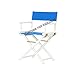 Casual Home 18-Inch Director Chair, White Frame