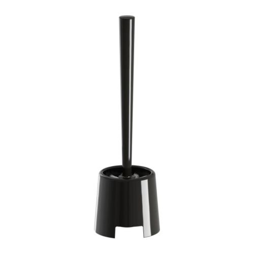 IKEA Toilet Brush/Holder, Black - //coolthings.us