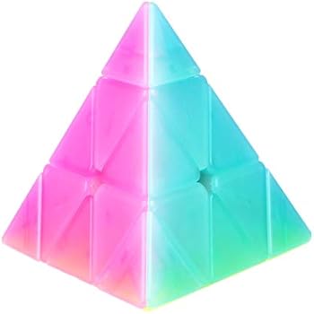 Gobus Warrior W 3x3 Zauberwürfel - Stickerless Jelly Color, Speed Cube Für Anfänger & Fortgeschrittene