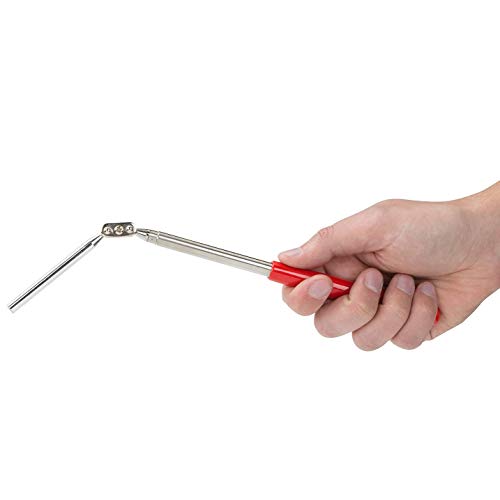 HARDK Telescoping Inspection Mirror Magnetic Pick-Up mechanics Tool Set - 360 Swivel for Extra Viewing pickup Dead Angle, Line of Sight Obstacle Area