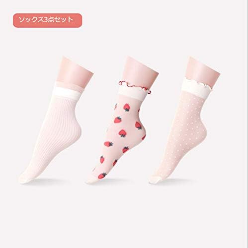 Amazon Whdz 靴下 おしゃれ レディース シースルーソックス 3足組 ショートストッキング 透け感 素肌感 滑らか 丈夫 洗い替え ストッキング 通販