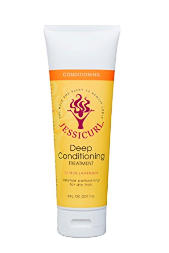 Jessicurl Llc. Llc. Deep Conditioning Treatment, Citrus Lavender Intense Pampering for Dry Hair, 8 Oz