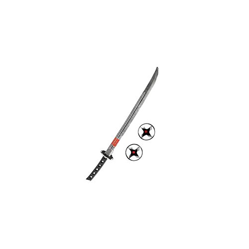 Snake Eyes Sword and Ninja Stars Costume
