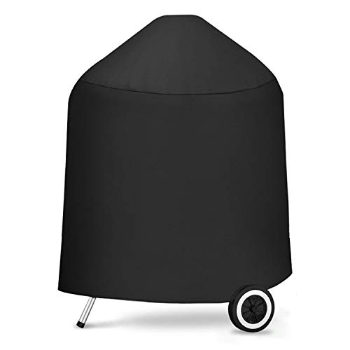 SHINESTAR Waterproof Grill Cover 27in L x 25in W x 35in H for 22.5-inch Weber Charcoal Grill & Kettle Charcoal Grill- Heavy Duty 600D Oxford Fabric (UV, Dust Water Resistant, Rip Resistant)