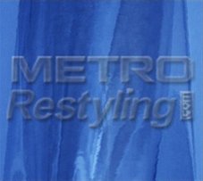 Metro Blue Chrome Mirror Graphic, Craft, Cricut & Sign Vinyl Decal Adhesive-Backed Sticker Film 24
