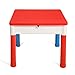 Smart Builder Toys 3 in 1 Major Brands Compatible Activity Table with Removable Cover and Large Storage Area with 2 Chairs Set (View All Photos)