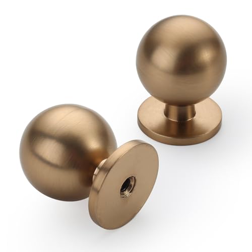 10 Pack Champagne Bronze Cabinet Knobs