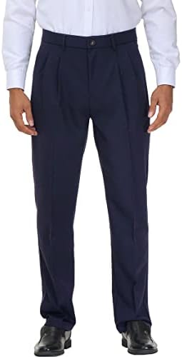 lauren ralph lauren men's classic-fit cotton stretch performance dress pants Lauren Ralph Lauren Men's Classic-Fit Stretch Performance Dress Pants, Khaki, 3634