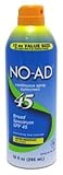 No-Ad Spf#45 Continuous Spray Sunscreen 10oz Value Size