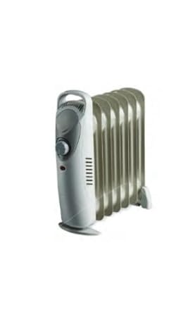 Ardes 470 Gris 600W Radiador - Calefactor (Radiador, Aceite, Piso, Gris,