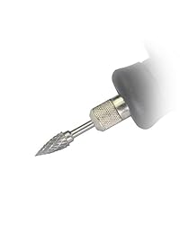 Tallado Expert 10pcs doble Cut 1 8in vástago carburo de tungsteno Rotary Burr Fit Dremel