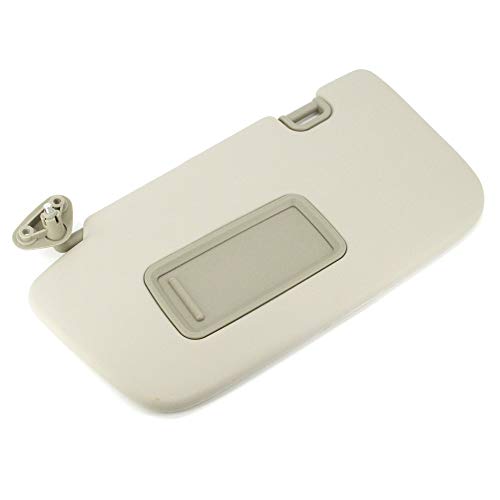 ustar Sun Visor Left Driver Side Fit for Subaru Impreza WRX STI 2008 2009 2010 2011 2012 2013 2014 Replacement 92011FG032ME Without Sunroof (Left Driver Side Without Sunroof, Light Gray)