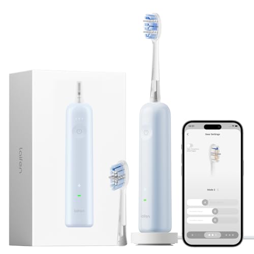 Laifen Wave Pro Elektrische Zahnbürste, 60° WaveMotion, 66.000 Vpm, Blau