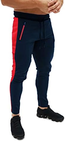 Seaintheson Men's Spots Pants,Casual High Waist Splicing Overalls Pants Outdoor Multi-Pocket Training Pants