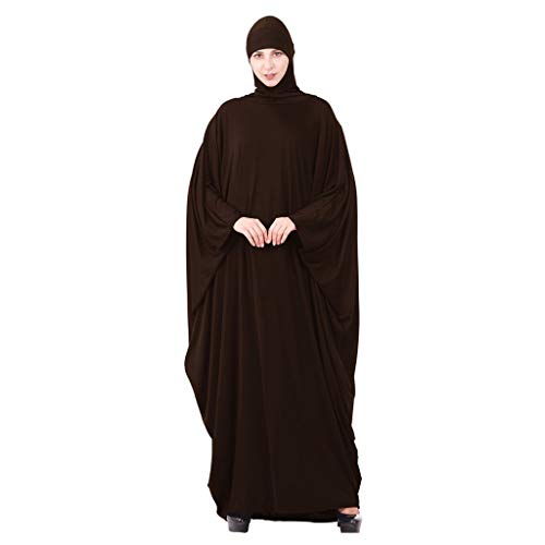 chinese dress ladies Women's Casual Blue Sexy Round Neck Printed Slim Maxi Dress Muslim Dubai  Arab Ethnic Long Sleeve Loose Dress : Buy Online at Best Price in KSA