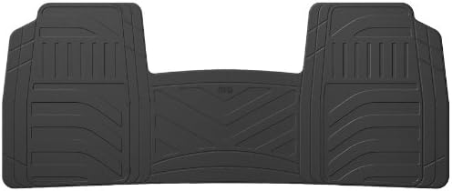 Kraco P1603ABLK Black Premium Full Front Rubber Mat