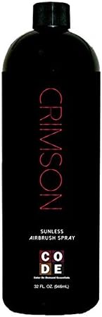 Crimson Sunless Solution By Color On Demand Essentials - Beautiful, Natural Cocoa Color (32oz Liter)