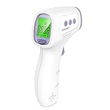 Hylogy Thermometer, Infrared Digital Thermometer with High Temperature Alarm Function for Children, Adults, Surface of Objects