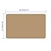 Mr-Label Blank Brown Kraft Labels - 63.5x38.1mm - for Laser and Inkjet Printer - A4 Sheet (10 sheets/210 Labels)