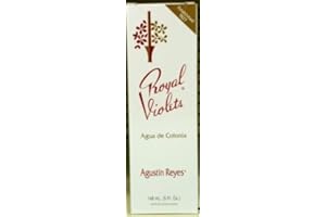 Royal Violets By Agustin Reyes 5 Oz Agua De Colonia Eau De Cologne Glass Bottle by Royal Violets