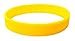TheAwristocrat 1 Dozen Multi-Pack Yellow Wristbands Bracelets Silicone Rubber, Select from a Variety of Colors, Adult, 202 mm, Yellow