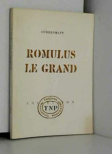 Romulus le grand by (Unknown Binding)