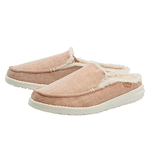 Hey Dude Women's Lexi Sparkling Rose Gold Size 8 Women’s Loafers