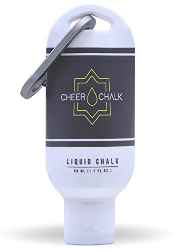 Cheer Chalk Grip Enhancing Lotion for Elite Cheerleading & Stunt - 50 Practices Per Bottle!