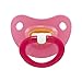 NUK Latex Orthodontic Pacifiers, Girl, 0-6 Months, 2-Pack, 0-6 Months (Pack of 2)