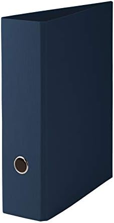 Rössler Soho 1317452900 Lever Arch File Spine A4 85mm, Navy Blue, Pack of 1