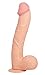 Raging Cockstars Raging Cockstars 11 Inch Realistic Dildo, Jumbo Giant Jim