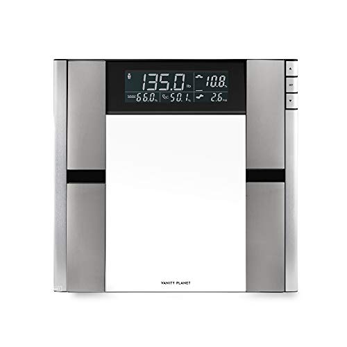 Vanity Planet Work It Digital Scale and Body Analyzer- Scales for Body Weight, Body Fat, Muscle Mass, Bone Density, Water Weight, 397 Pound Capacity - Thumbnail 5
