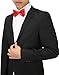 Red Bow Tie for Men Halloween Costume Bowties Bowtie