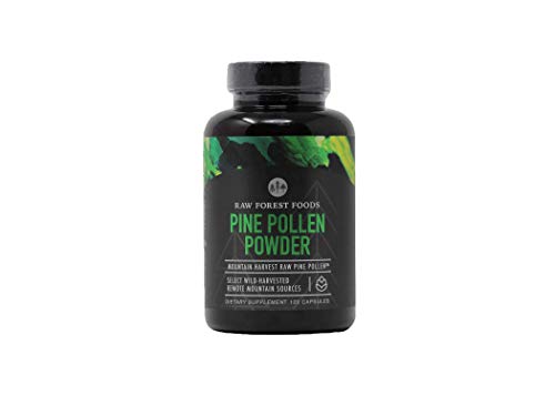 Raw Forest Foods Pine Pollen Capsules Raw Forest Foods Pine Pollen Capsules
