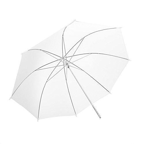 WAAO Professional 33"/84cm White Translucent Reflector Umbrella for Photography Studio Light Flash