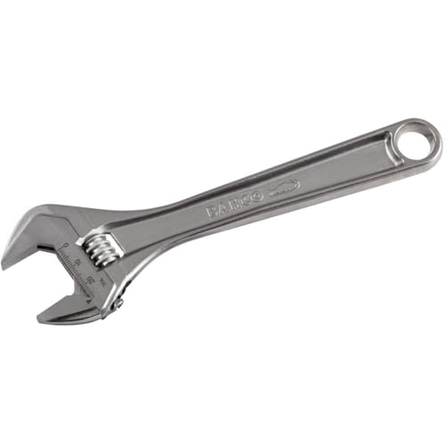 Bahco 8074C Chrome Adjustable Wrench | 380mm (15in) | 44mm Capacity | Tapered