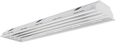 4 Bulb / Lamp T8 LED HighBay Utility Shop Garage Warehouse Light Fixture