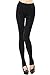 Franato Women's Soft Hi-waist Full Length Yoga Pants Stirrup Leggings