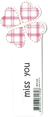 Chic Cute Love Pink Heart Bookmark