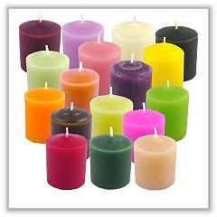 6 colorful Joy Scented Candles gift pack