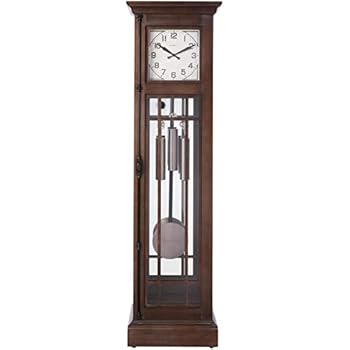Amazon Com Howard Miller Floor Clock Wood Home Kitchen