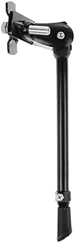 Bicycle Parking Rack KickStand Adjustable Mountain Bike Bicycle Cycle Prop Side Rear Kick Stand Cycling Side Kickstand Bicycle Parking Racks Black