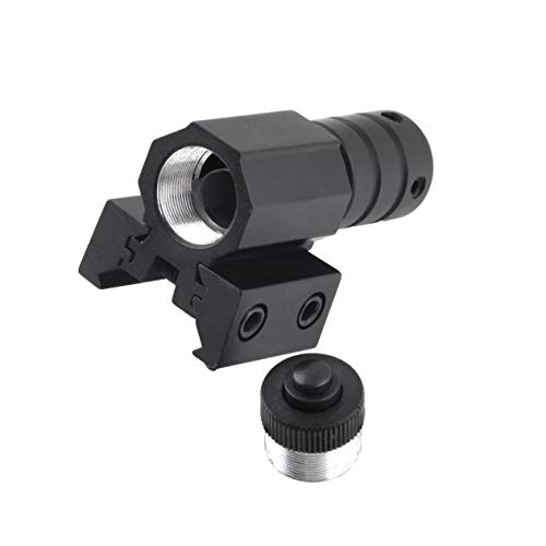 Tactical Red Laser Beam Dot Sight Scope,Tactical Hunting Red Dot Sight Laser Light Beam Scope with Mount for Fast Aiming Shooting at Stationary Moving Objects - Thumbnail 6