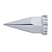 United Pacific (10) Wheel Lugnut Chrome Plastic 33mm Thread On Spike Nut Covers Caps / 33 mm