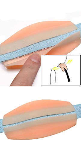 image for Ksweet Women's Bra Strap Cushion Pads 3/4 Pairs Non-slip Shoulder Pad 