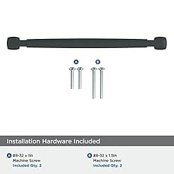 Amerock BP36890FB Stature Cabinet Pull, 8-13/16