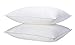 In Style Furnishings - Set of 2 Luxury Pillows - Hotel Quality - Hypoallergenic Soft and Fluffy Pillow with 100% Cotton Cover and Extra FINE Fiber/Poly Filling — Standard