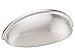 South Main Hardware 25-Pack, SH387-SN-25 Modern Bin Cup Drawer Handle Pull, 3