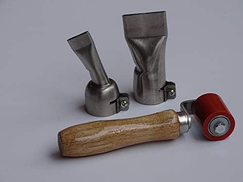 20mm flat welding nozzles+ 40mm rollers+40mm flat nozzle for handheld hot air welder